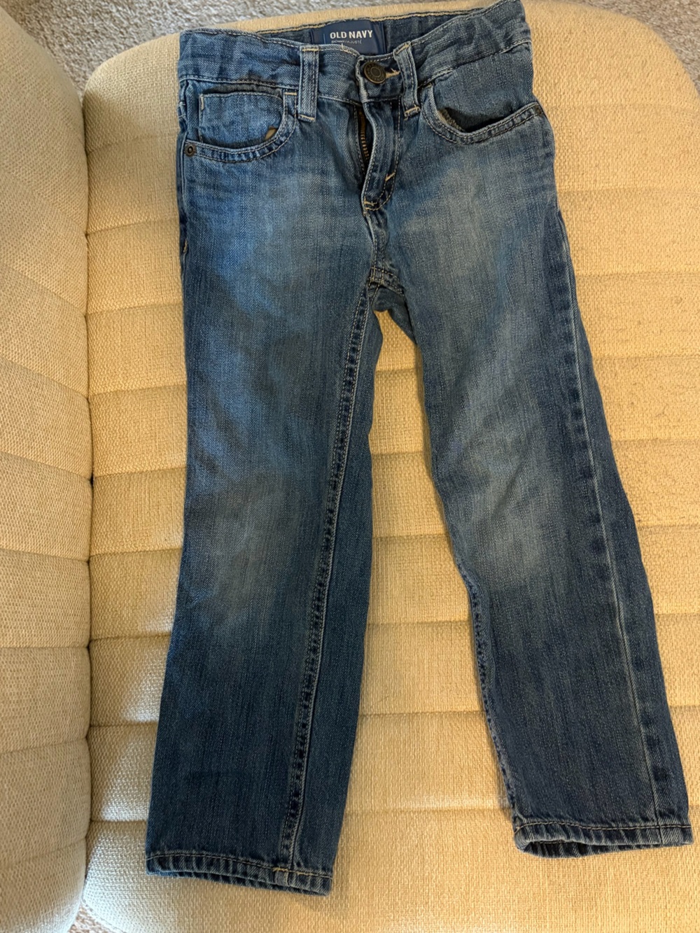 Old Navy Boys' Blue Straight-Leg Jeans